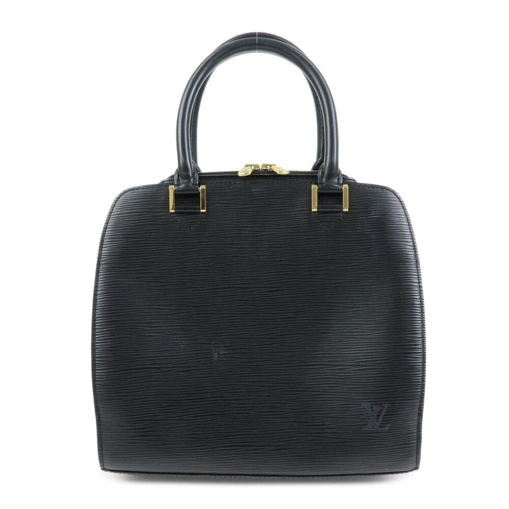 Louis Vuitton Epi Leather Pont Neuf Handbag Black